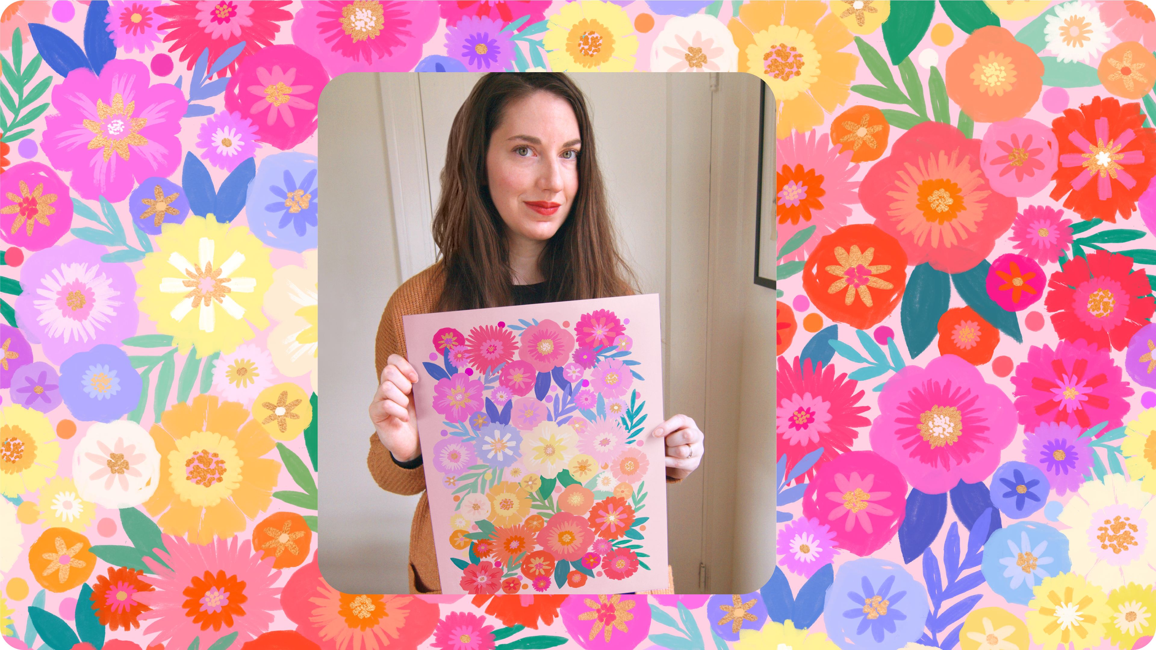 Meet Jess Phoenix: The Artist Behind Our Mother’s Day Floral, Rainbow Blooms