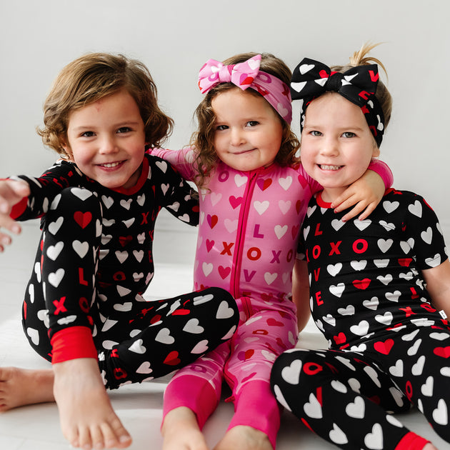 Eco-Friendly & Sustainable Valentine's Day Pajamas For Kids