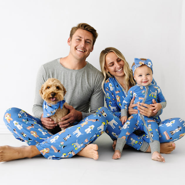 Christmas Squad Family Pajamas - AND PET BANDANA!