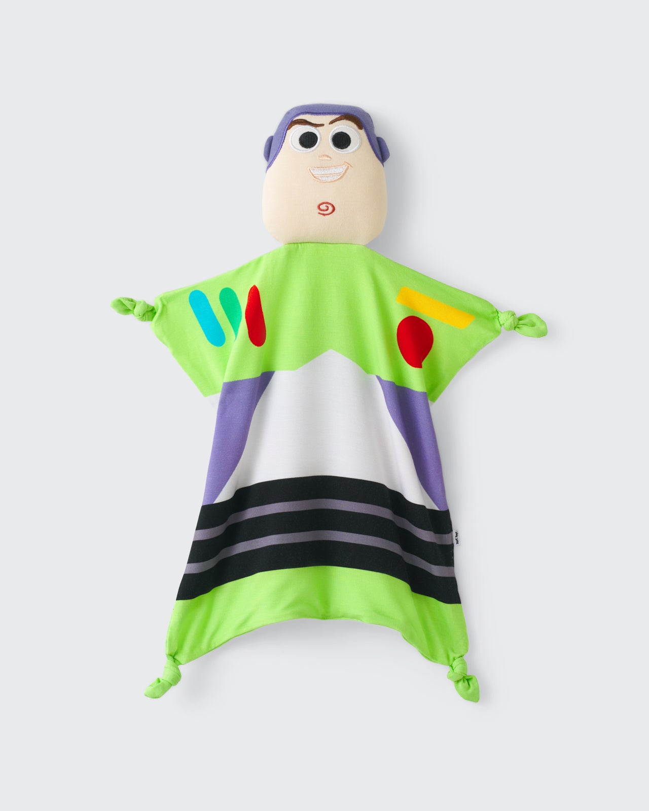 Flat lay of the Disney Toy Story Buzz Lightyear Lovey