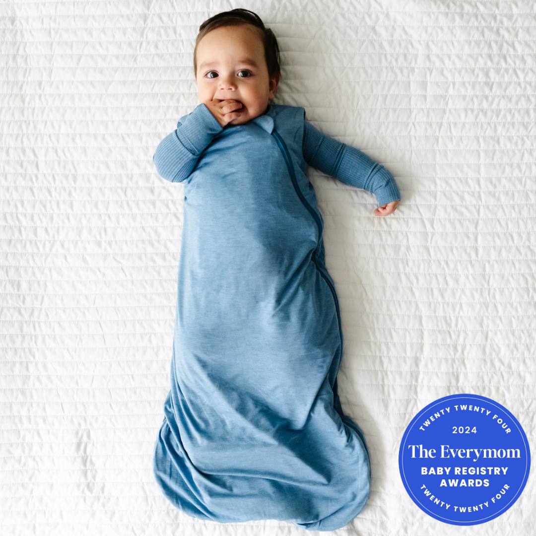 Heather Blue Sleepy Bag Little Sleepies