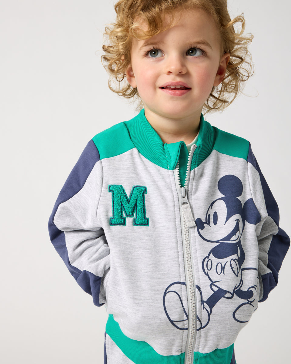 Disney Mickey Mouse Sports Club Track Jacket | Little Sleepies