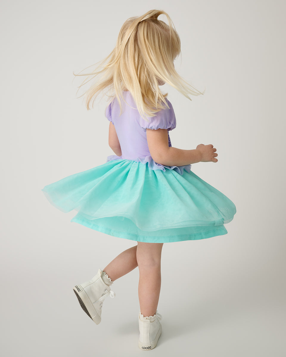 disney princess dress up ariel or Halloween plan! Size:15 (US) / 38 (EU) SCHL003023_PAT_XL Layered Halterneck Bodycon Midi