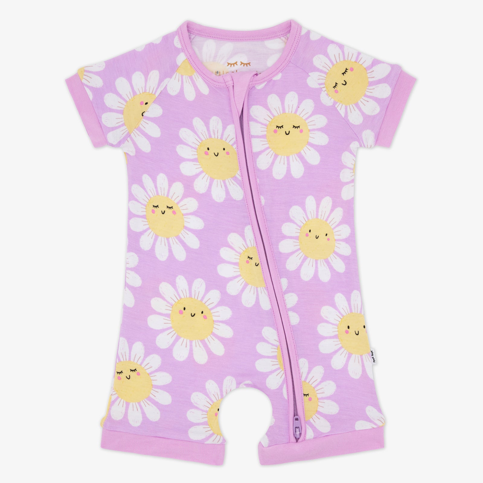 Flat lay of the Flower Power Shorty Zippy