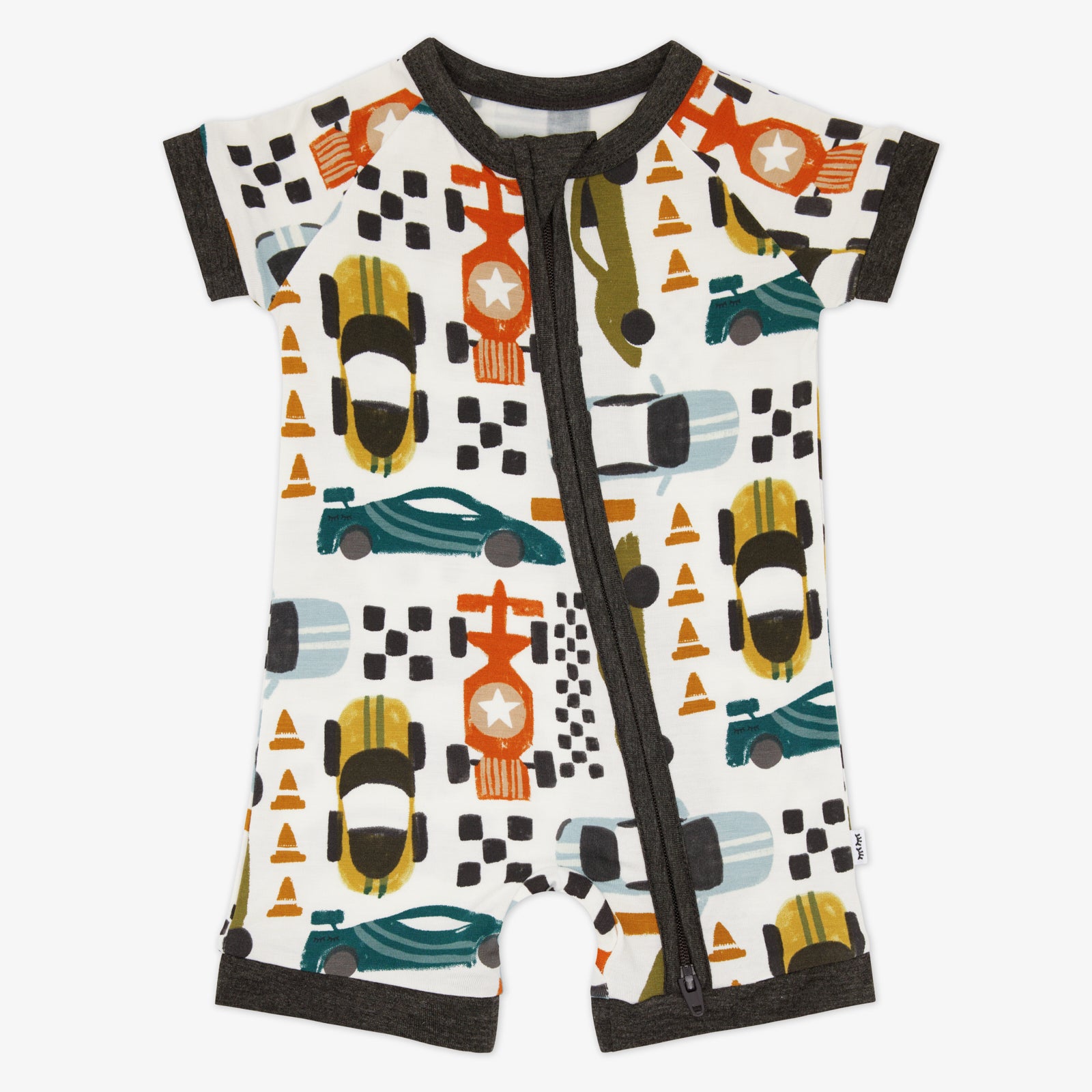 Flat lay of the Fast Lane Shorty Zippy