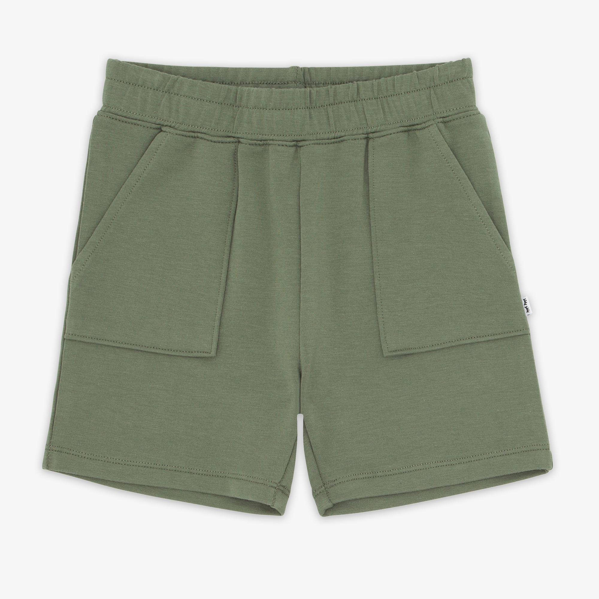 Flat lay of the Moss Shorts