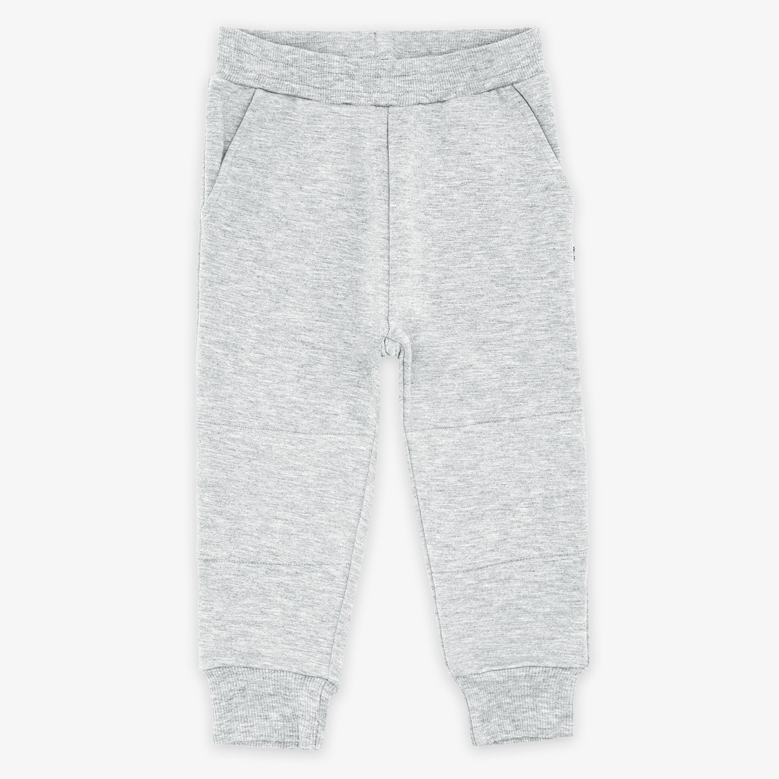 Flat lay of the Light Heather Gray Play Jogger