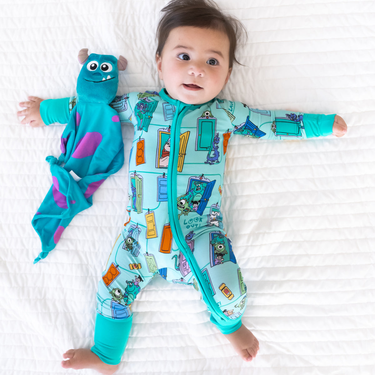 Little Sleepies Monsters Inc deals Zippy 3-6m