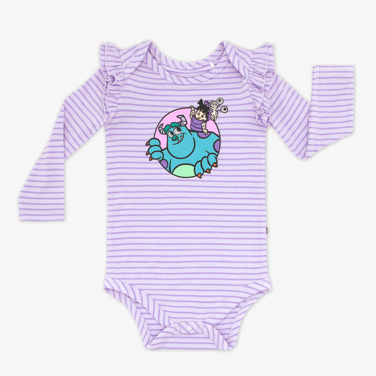 Little Sleepies Disney & Pixar Monster’s Inc Shorty store Romper 0-3 months