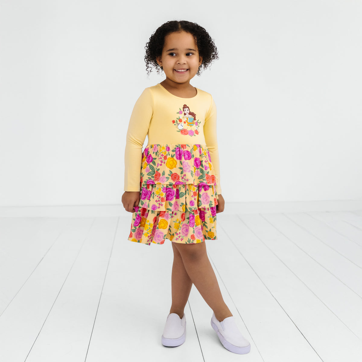 Disney Princess Belle Tiered Dress – Little Sleepies
