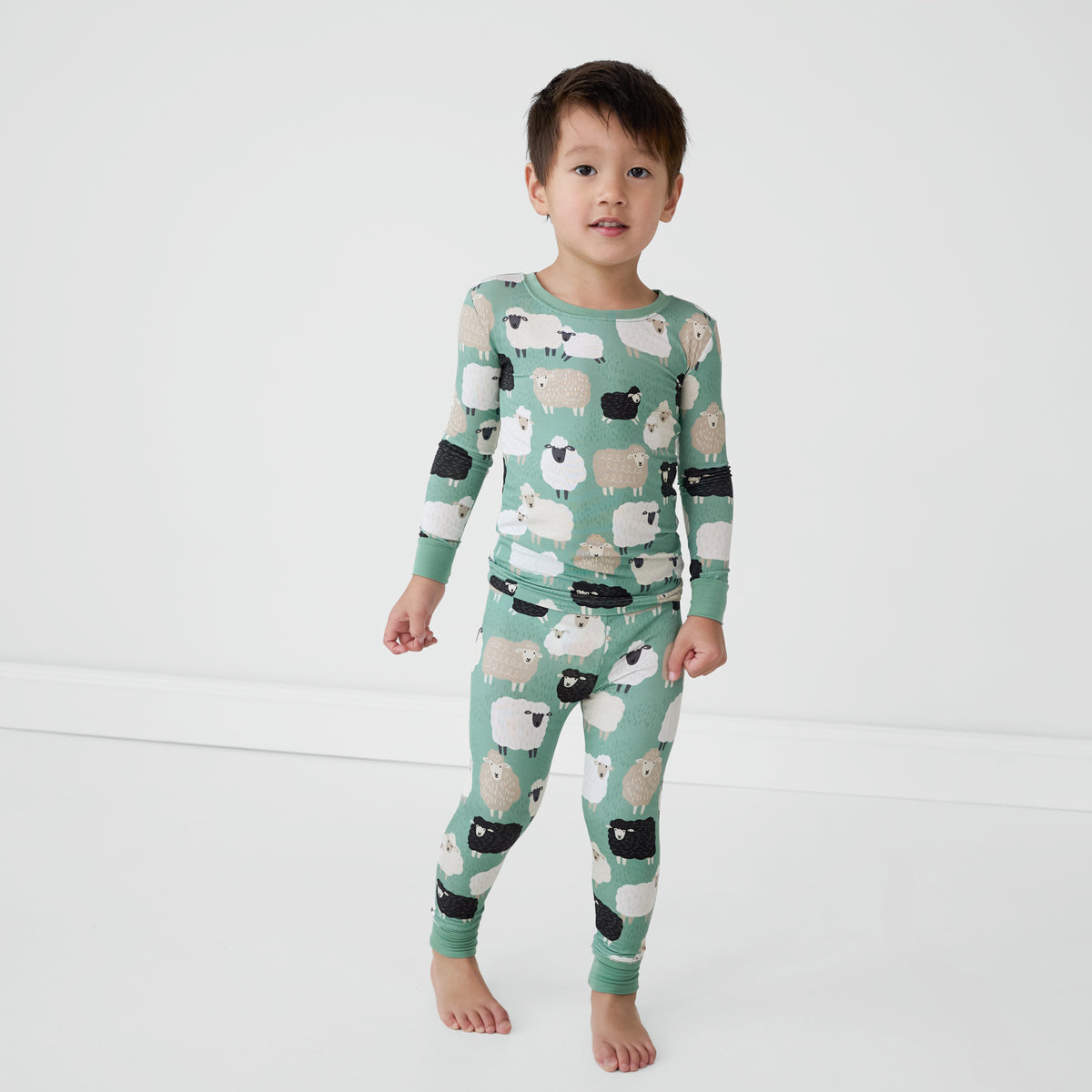Little Sheepies Two-Piece Pajama Set – Little Sleepies