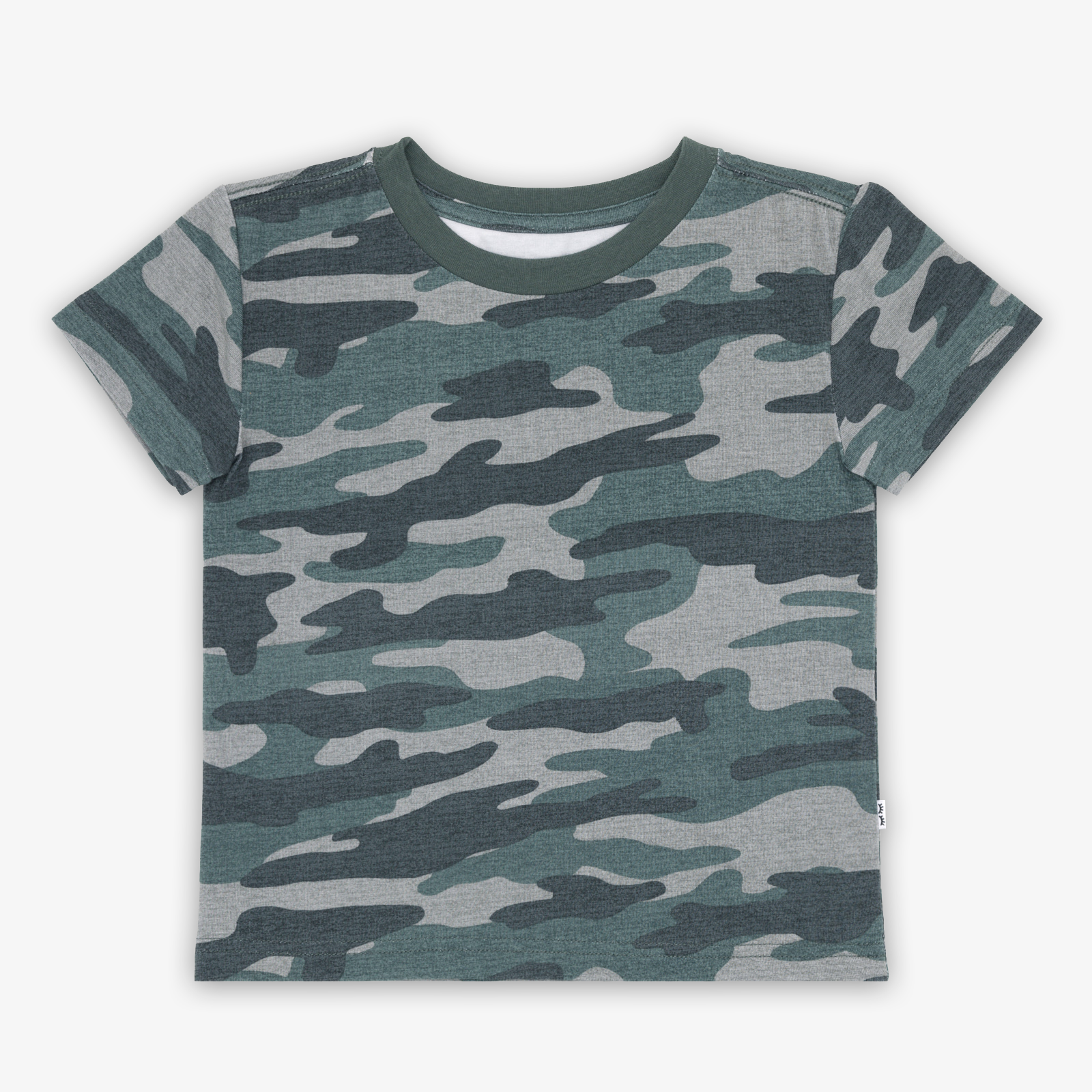 Flat lay of the Vintage Camo Relaxed Tee