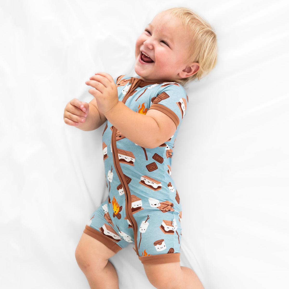 Little 2024 Sleepies Grogu Shorty Romper / Shorty Zippy - size 18-24