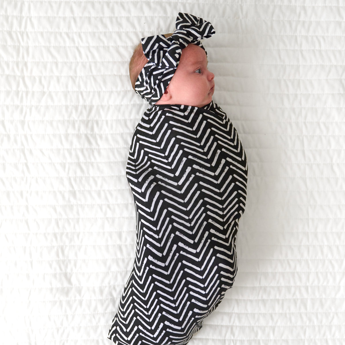 Little Sleepies Swaddle with popular NEW Bow Style