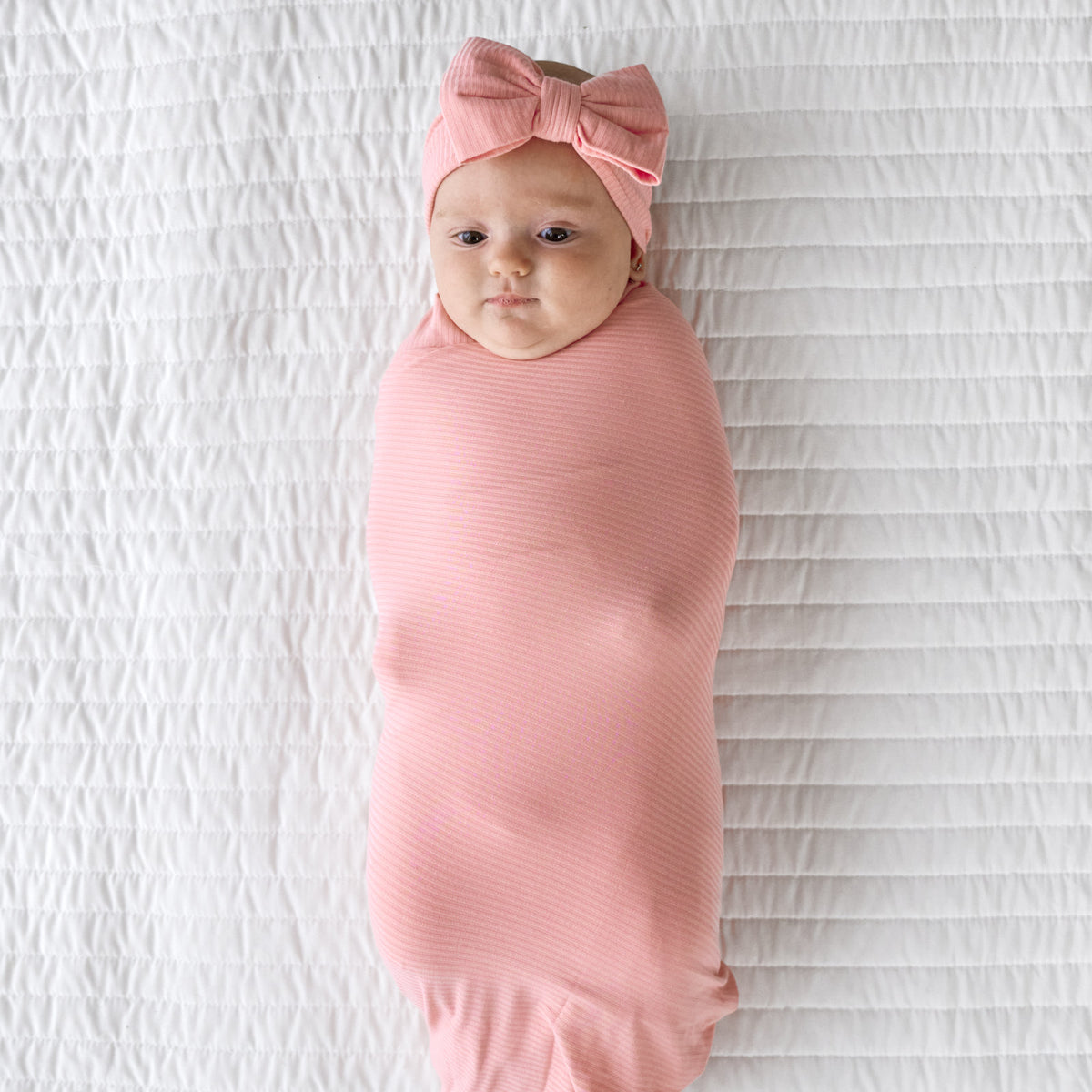 Little Sleepies Summer store Garden Swaddle + Bow