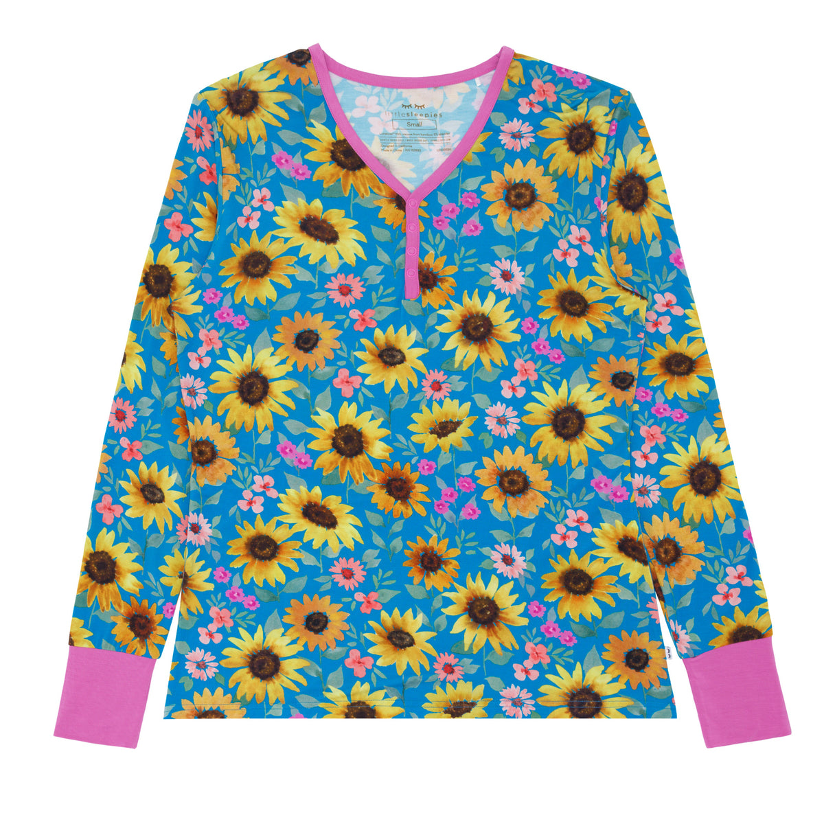 Little Sleepies 2024 2T Sunflower Zippy