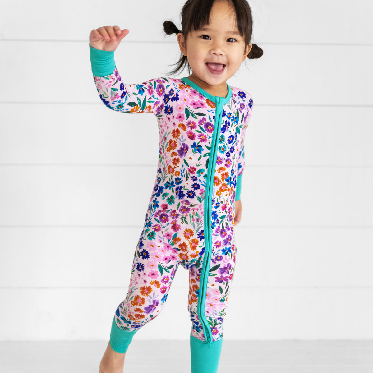 Little sleepies jade floral on sale zippy