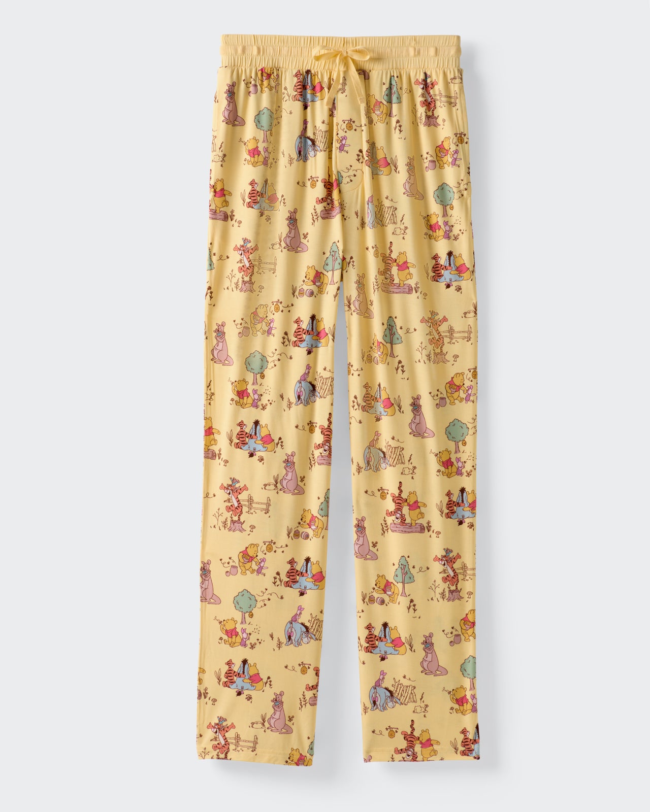 Flat lay of the Disney Playtime With Pooh Men's Pajama Pants
