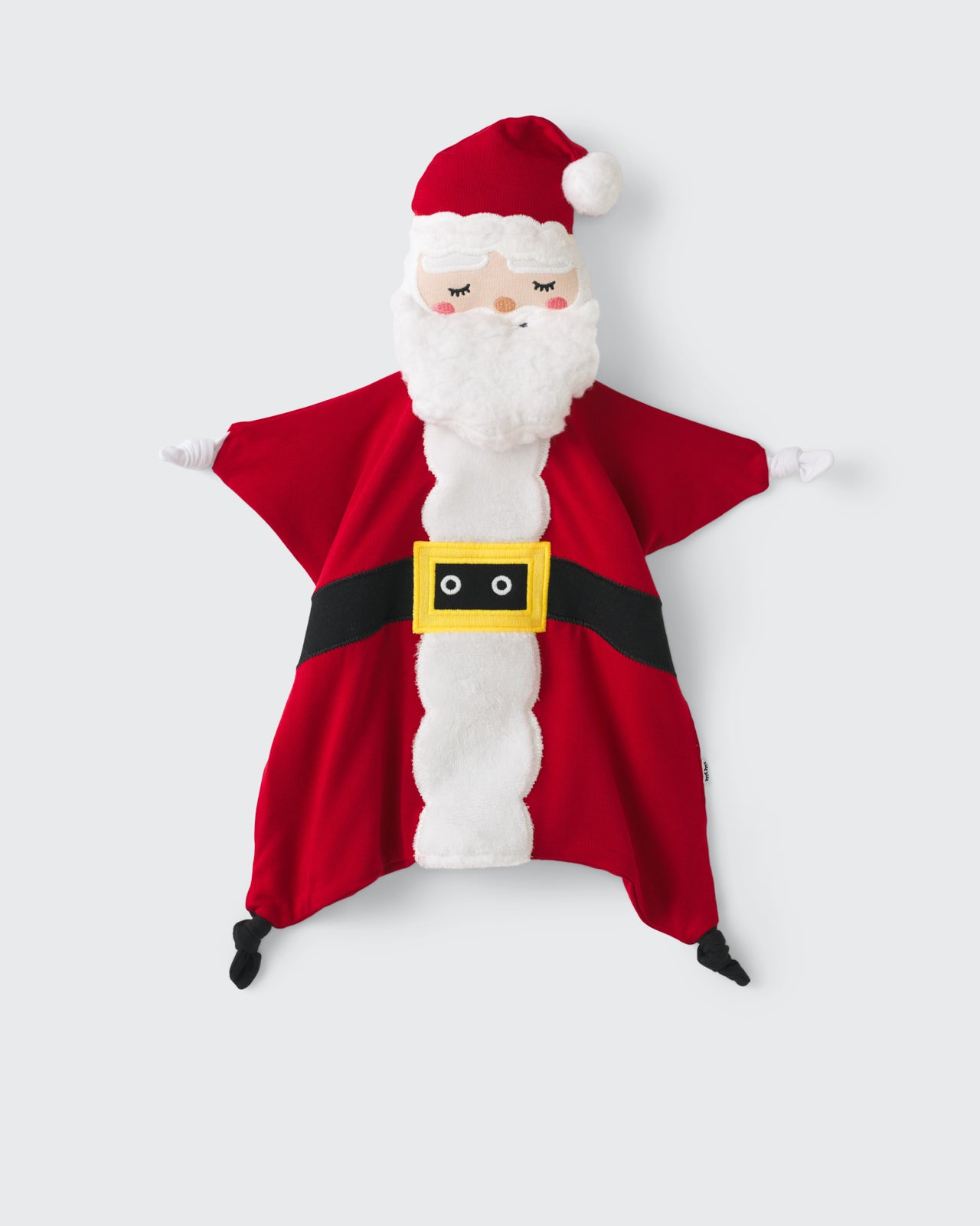 Flat lay of the Nick the Santa Sleepyhead Lovey