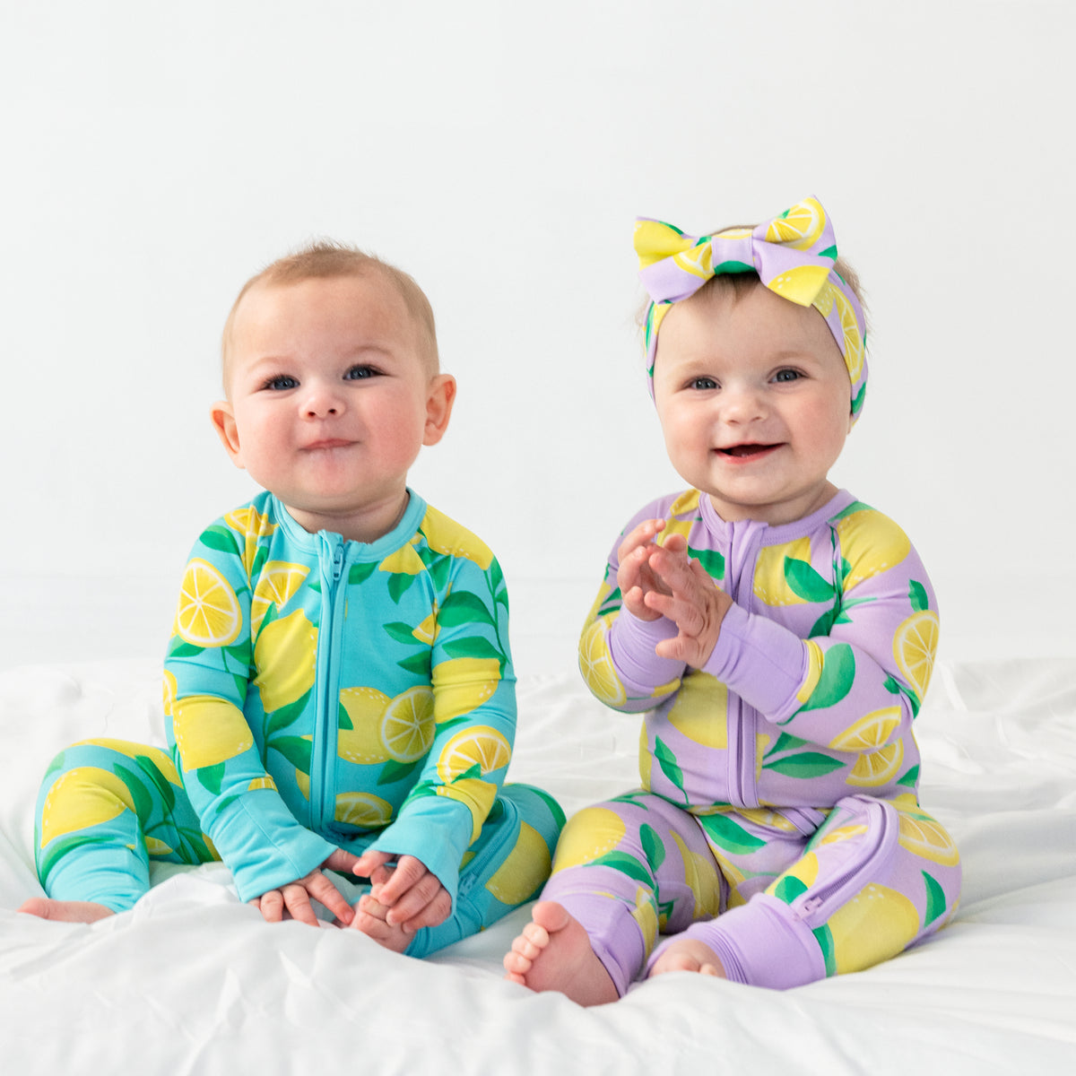 Lavender Sunny Citrus Zippy – Little Sleepies