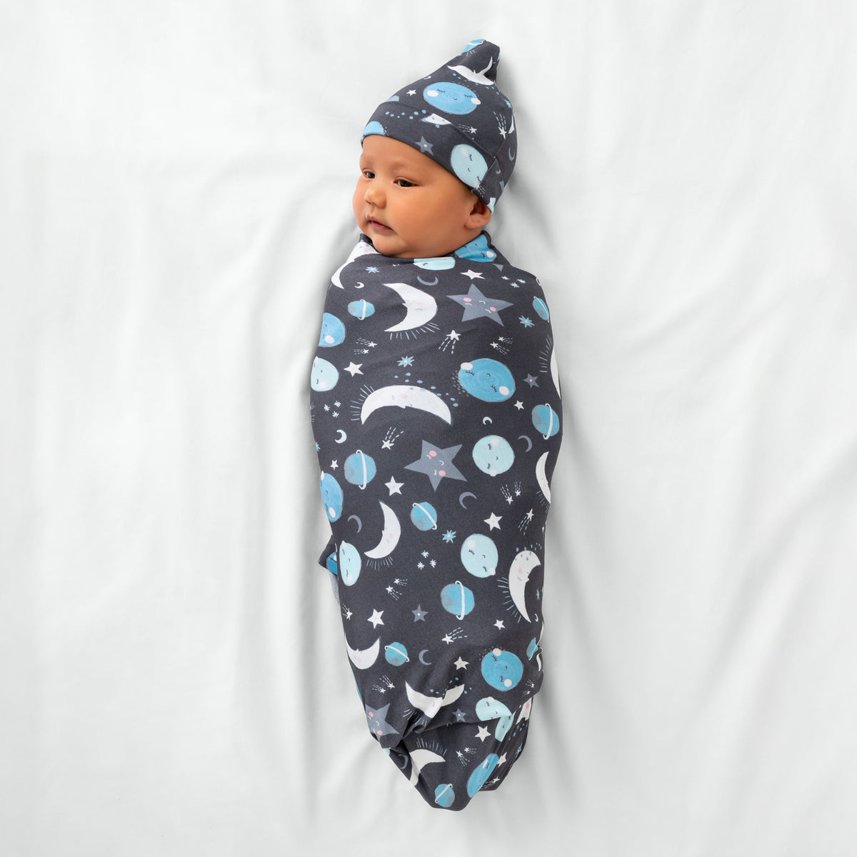 Coco Moon Blue Muslin Swaddle Swaddle Blankets Back Is Best