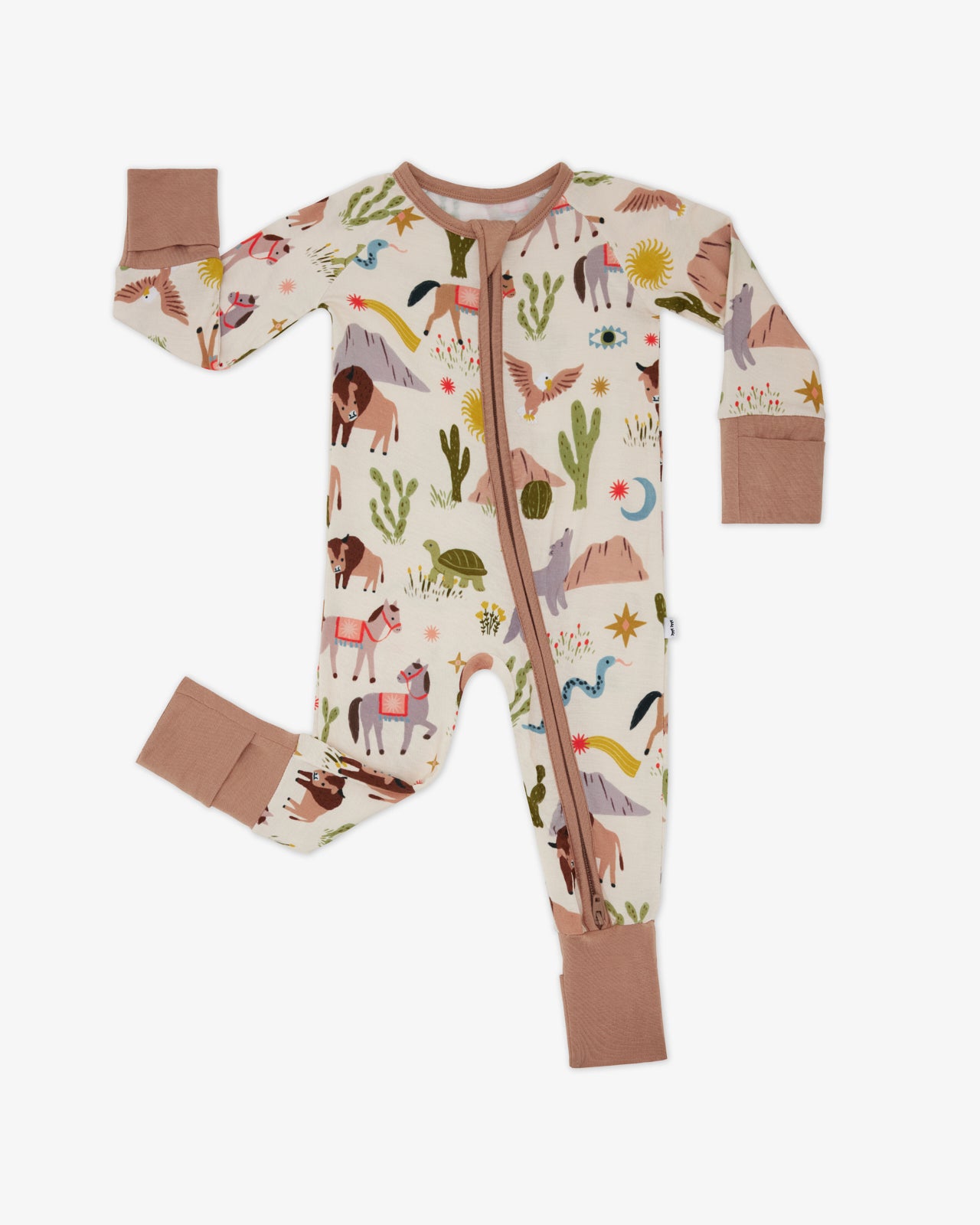 Flat lay of the Wild Frontier Zippy