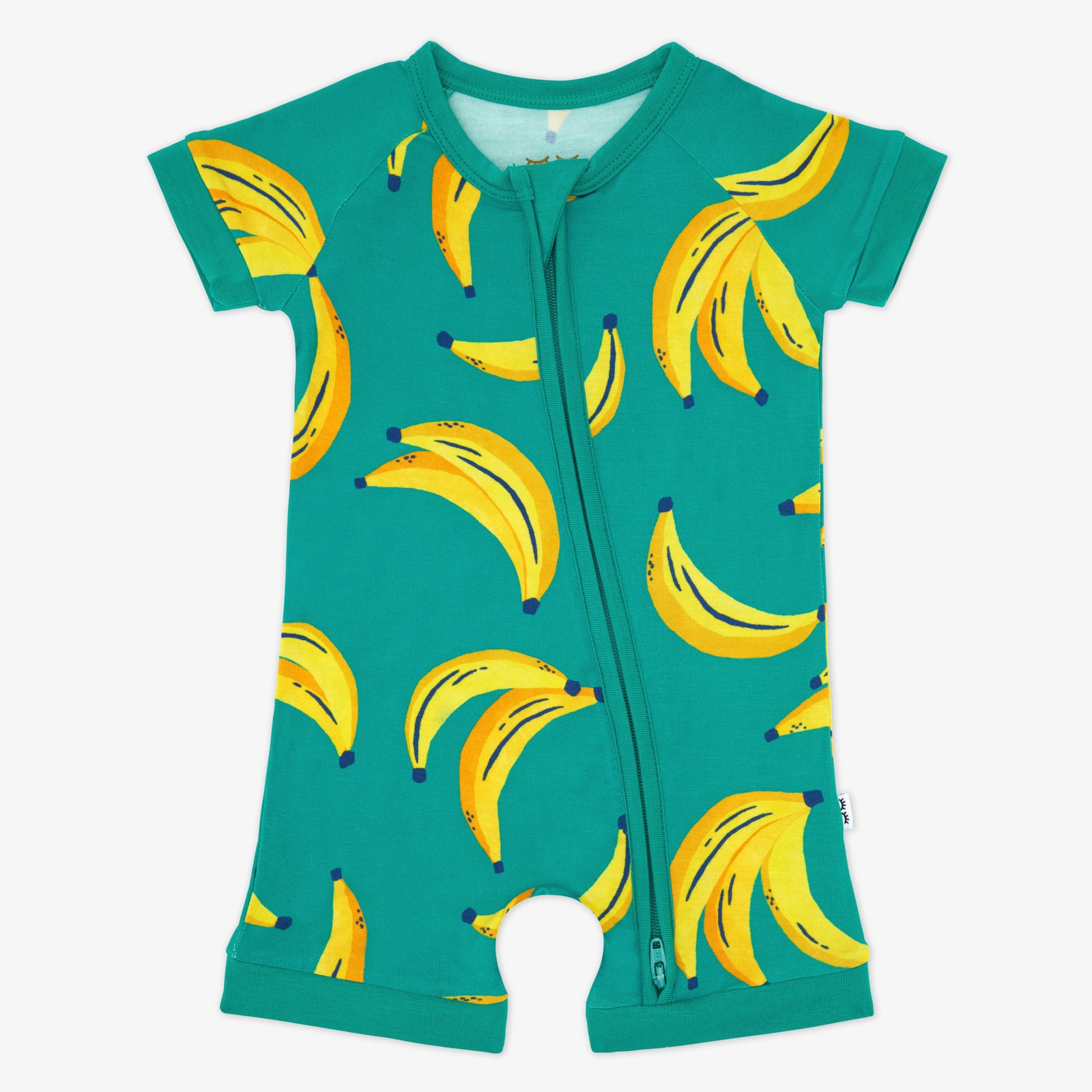 Flat lay of the Go Bananas Shorty Zippy