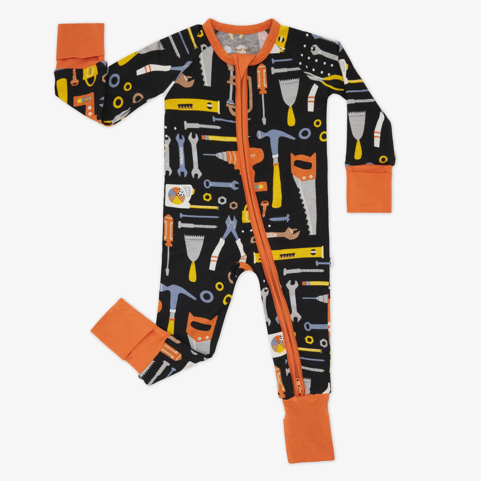 Flat lay of the Little Builders Zippy