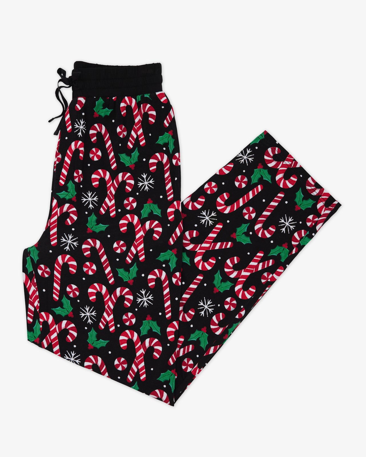 Flat lay of the Merry Mints Men's Pajama Pants