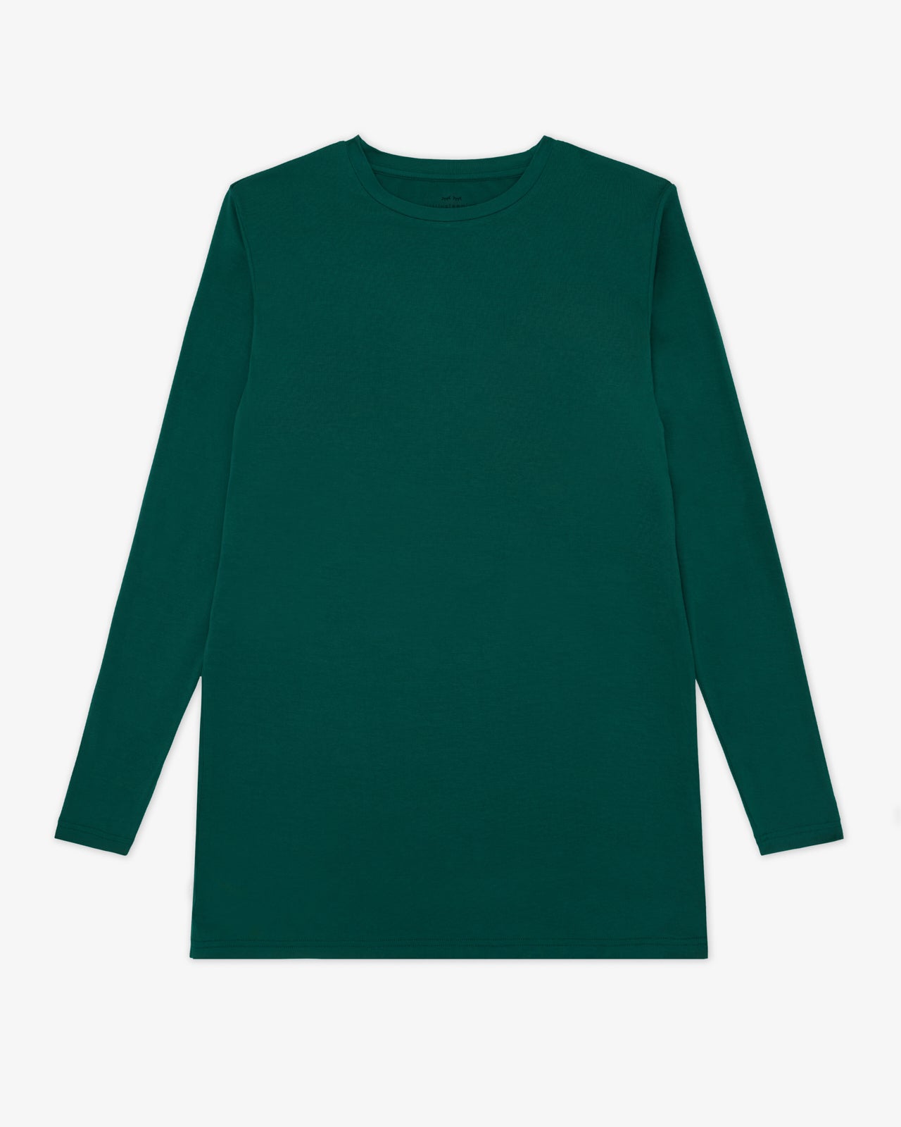 Flat lay of the Emerald Men's Long Sleeve Pajama Top