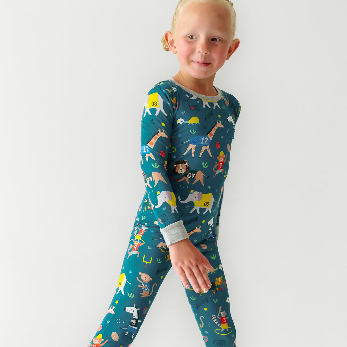  Little Sleepies Two-Piece Unisex Pajama Set, Viscose