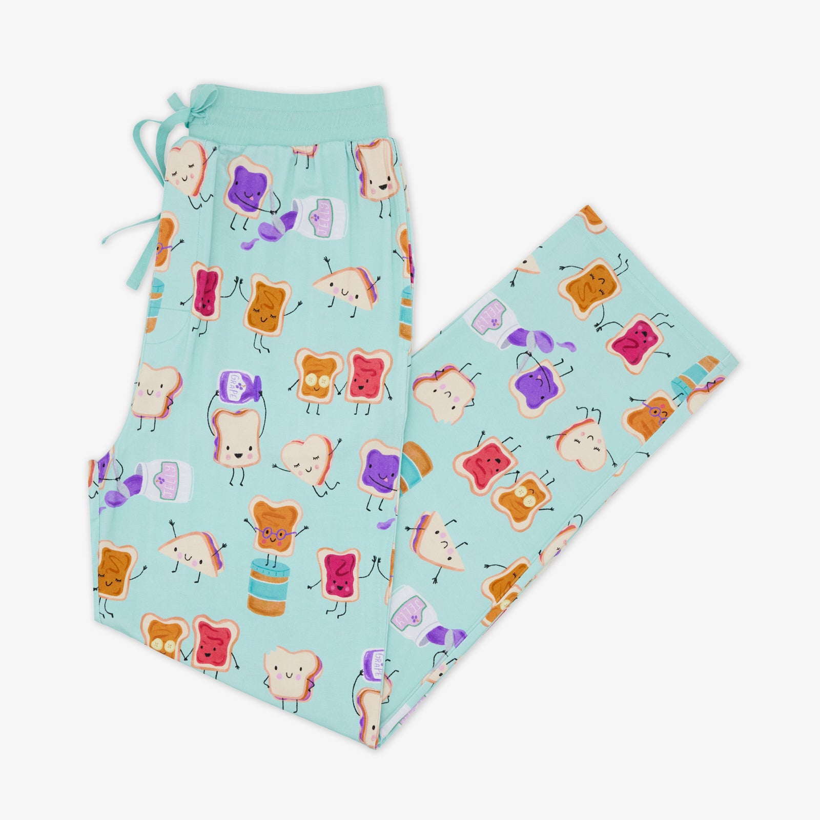 Flat lay of the Lunch Buddies Men's Pajama Pants