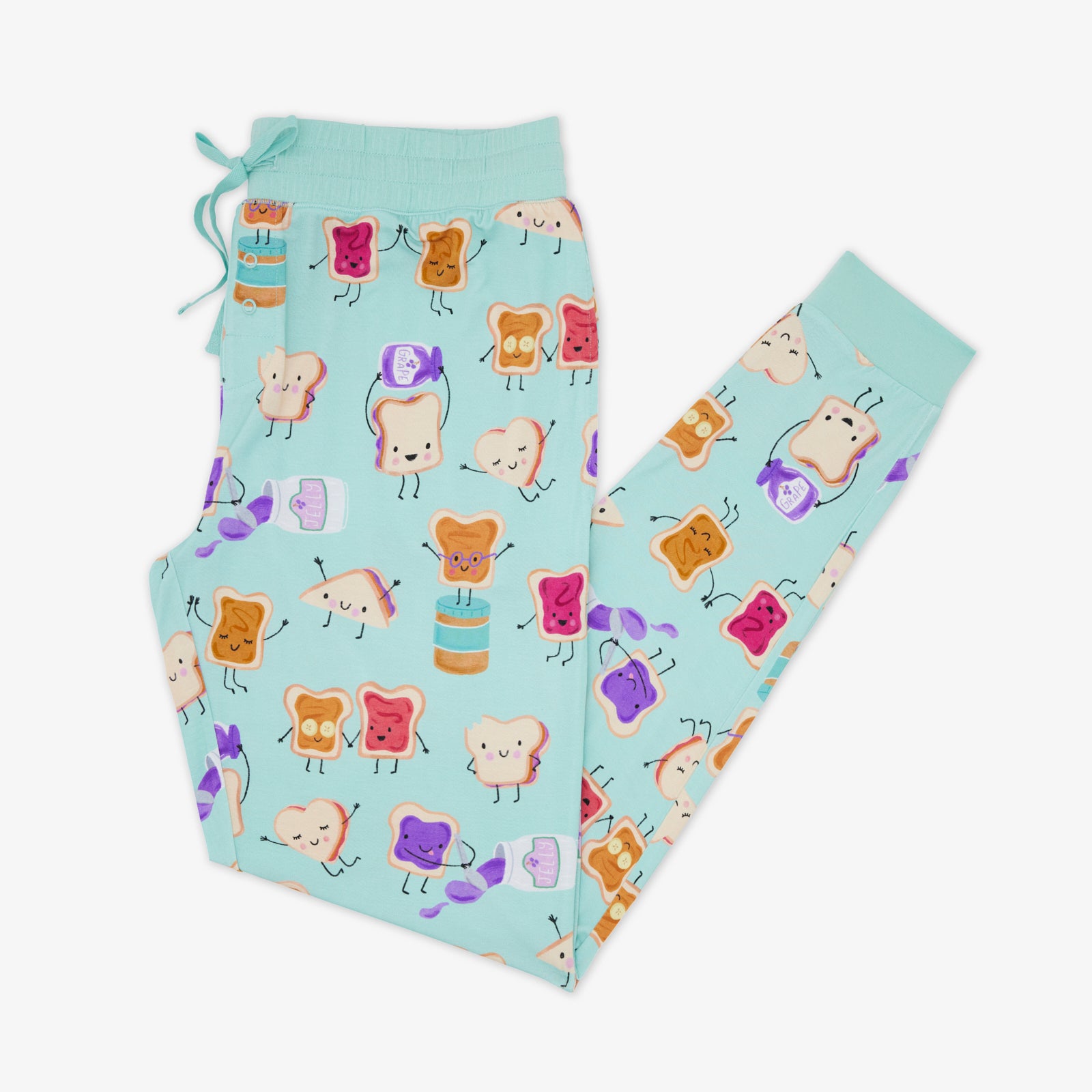 Flat lay of the Lunch Buddies Women's Pajama Pants