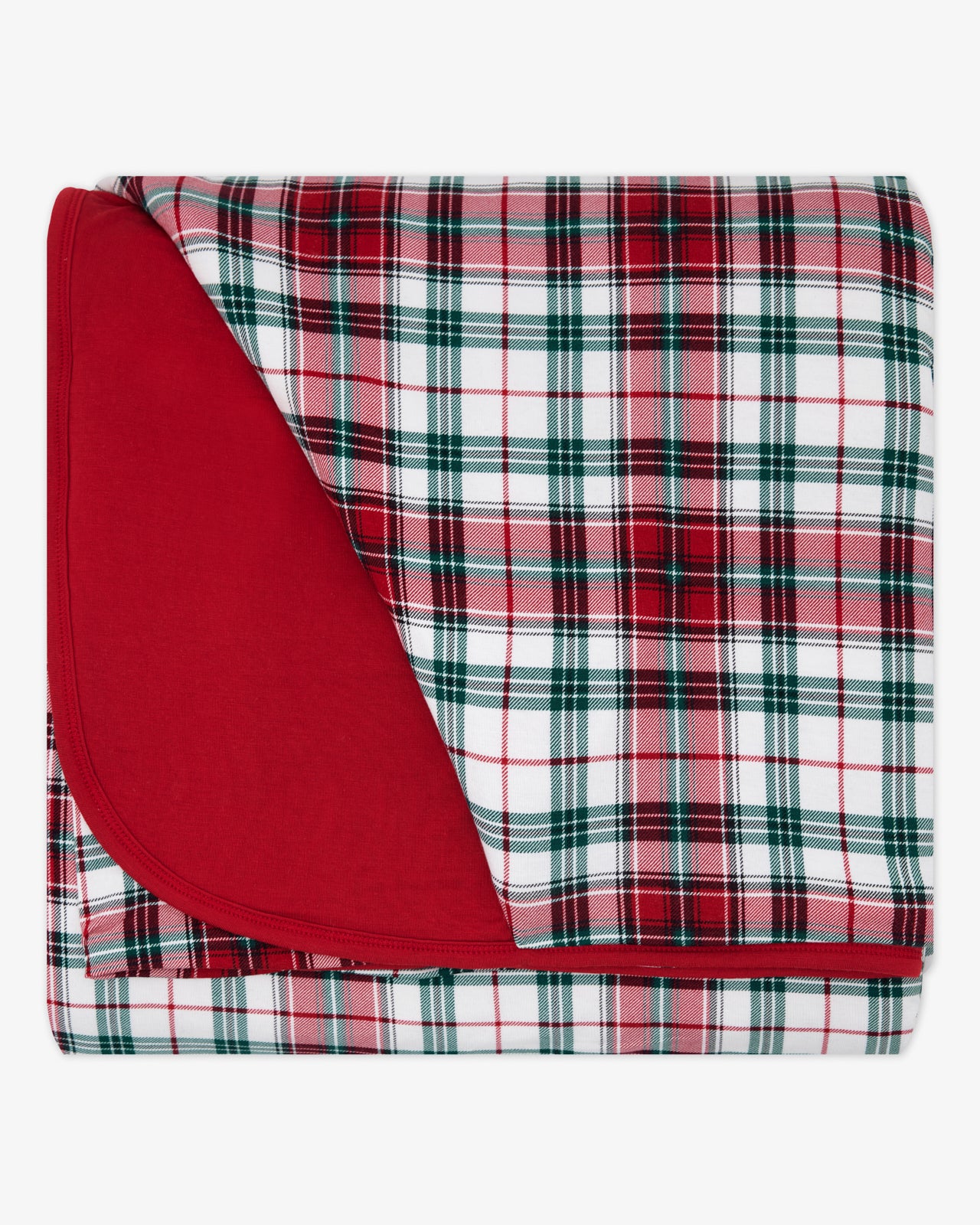 Flat lay of the Holly Plaid Oversized Cloud Blanket®