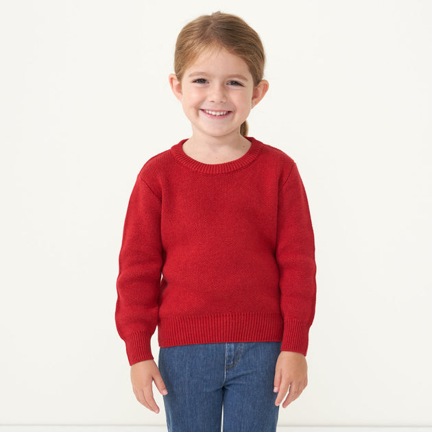 Littles by Linzi Shadow Font Monogram Sweatshirt