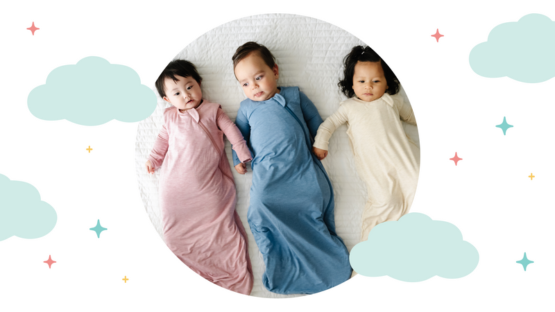 babies in wearable blankets with mickey and minnie