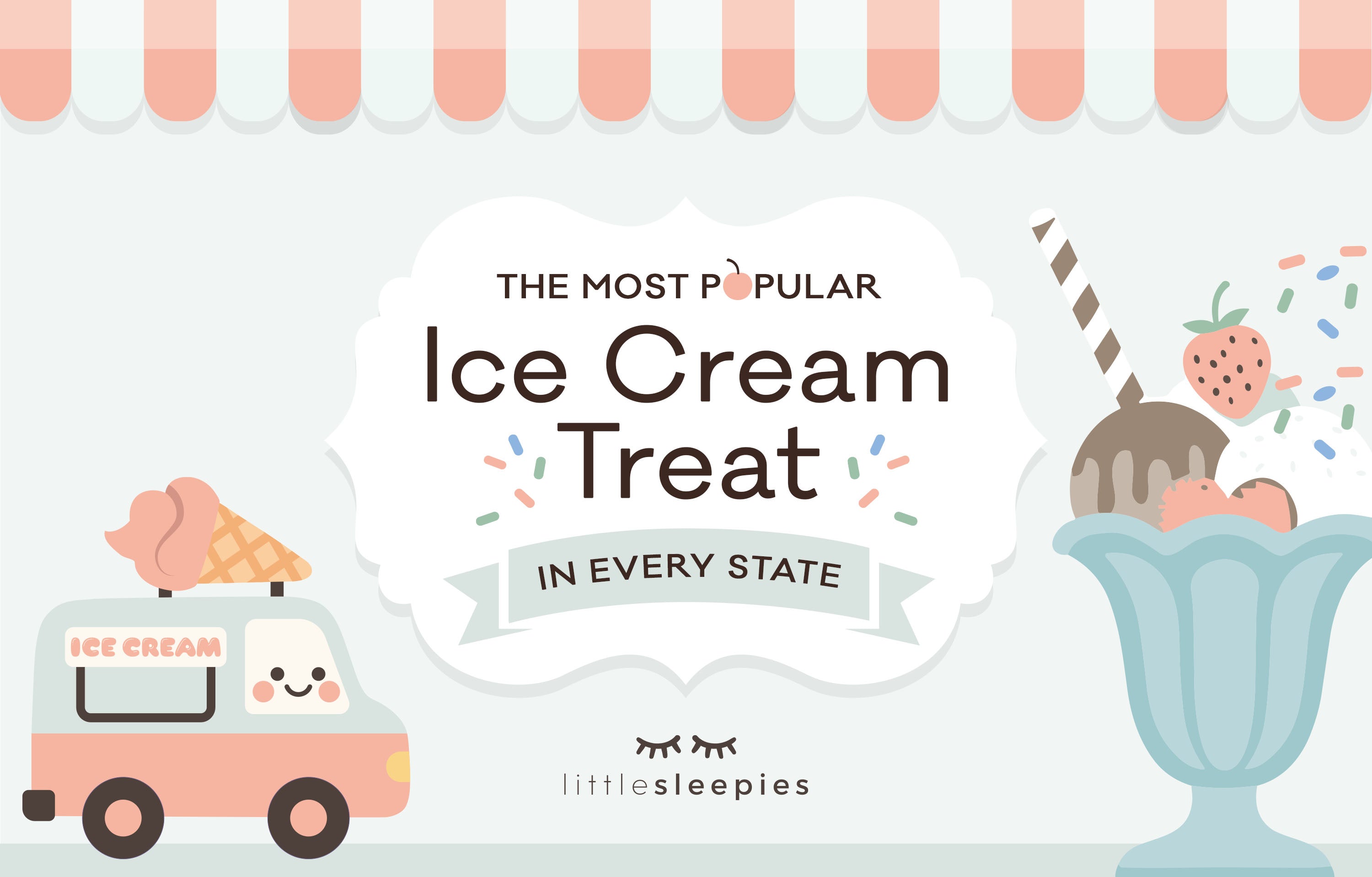 The most popular ice cream truck treat in every state