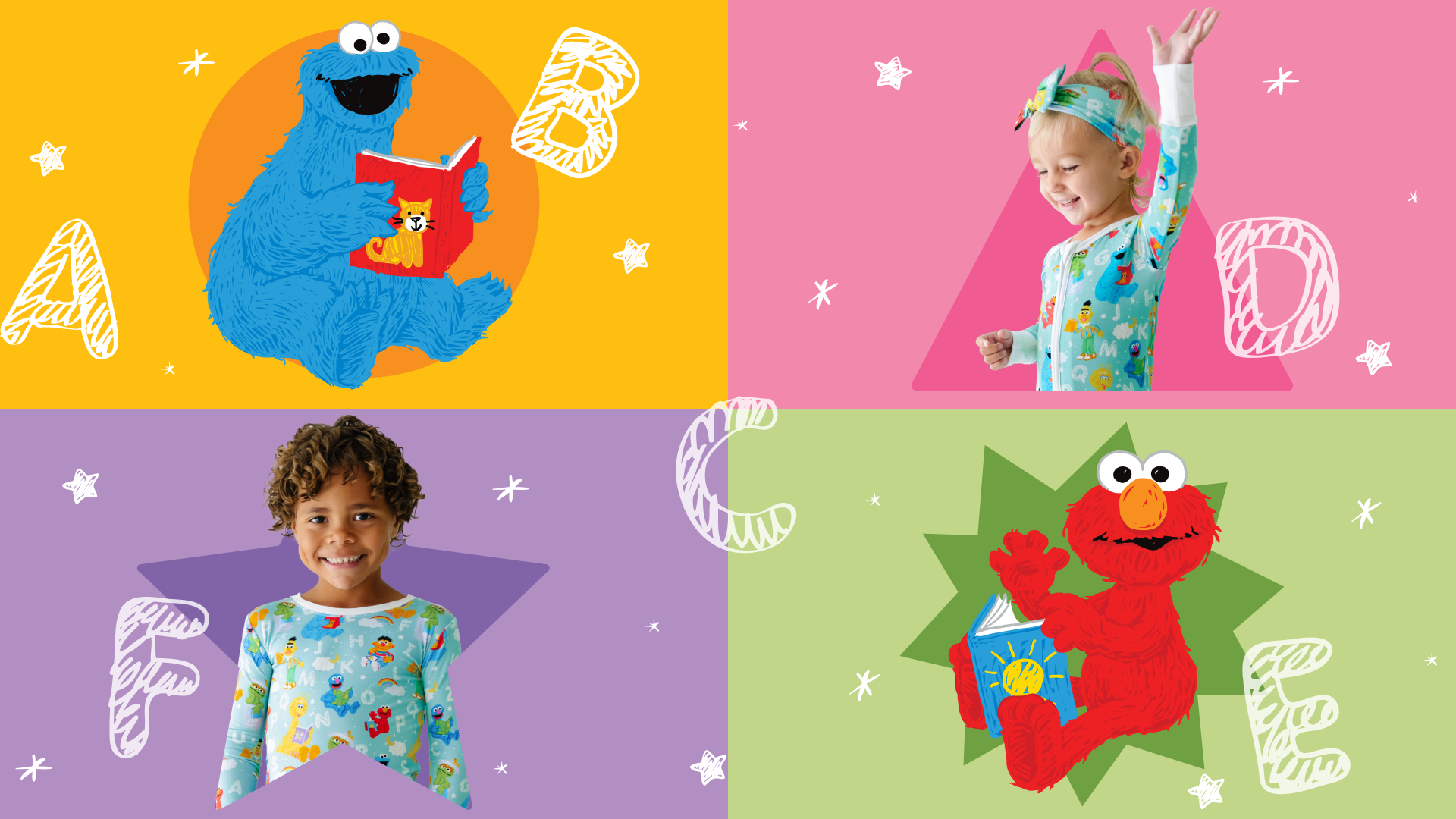 Little Kids Sesame Street Elmo ＆ Cookie Monster 8oz Bubbles