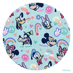 Pink Disney Mickey's Clubhouse Print Swatch