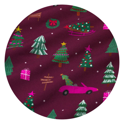 Tree Traffic Print Swatch