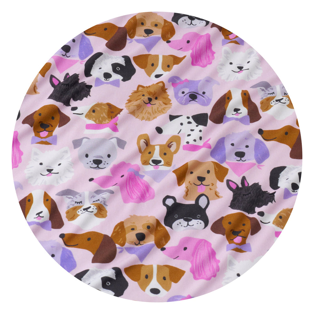 Print swatch of the Puppy Parade