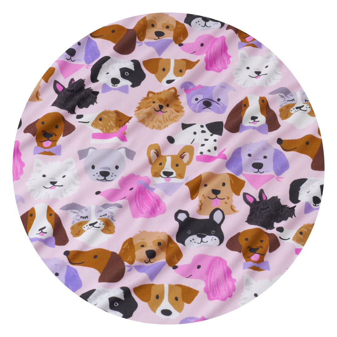 Print swatch of the Puppy Parade