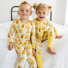 Children in Bear Hugs pajamas