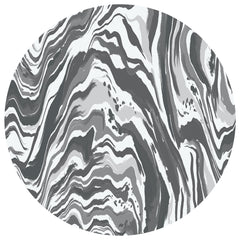 Gray Marble Swirl print swatch