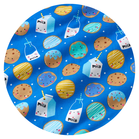Blue Cookies & Milk swatch
