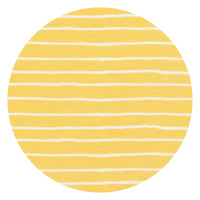 Playtime with Pooh play yellow with white stripes swatch