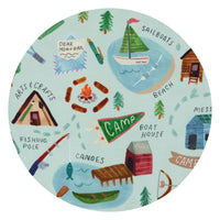 Green Camp Sleepies Large Cloud Blanket®