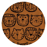 Amber Lions, Tigers & Bears swatch