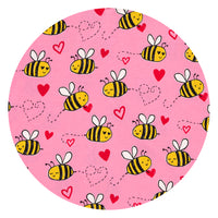 Pink Bee Mine swatch