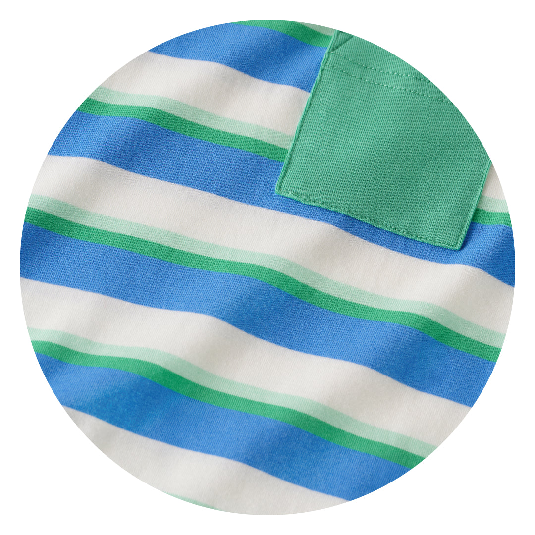 Blue Bolt Stripe swatch